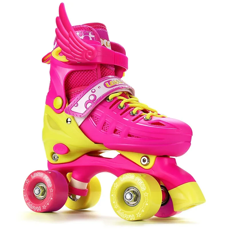 Strap on roller skates
