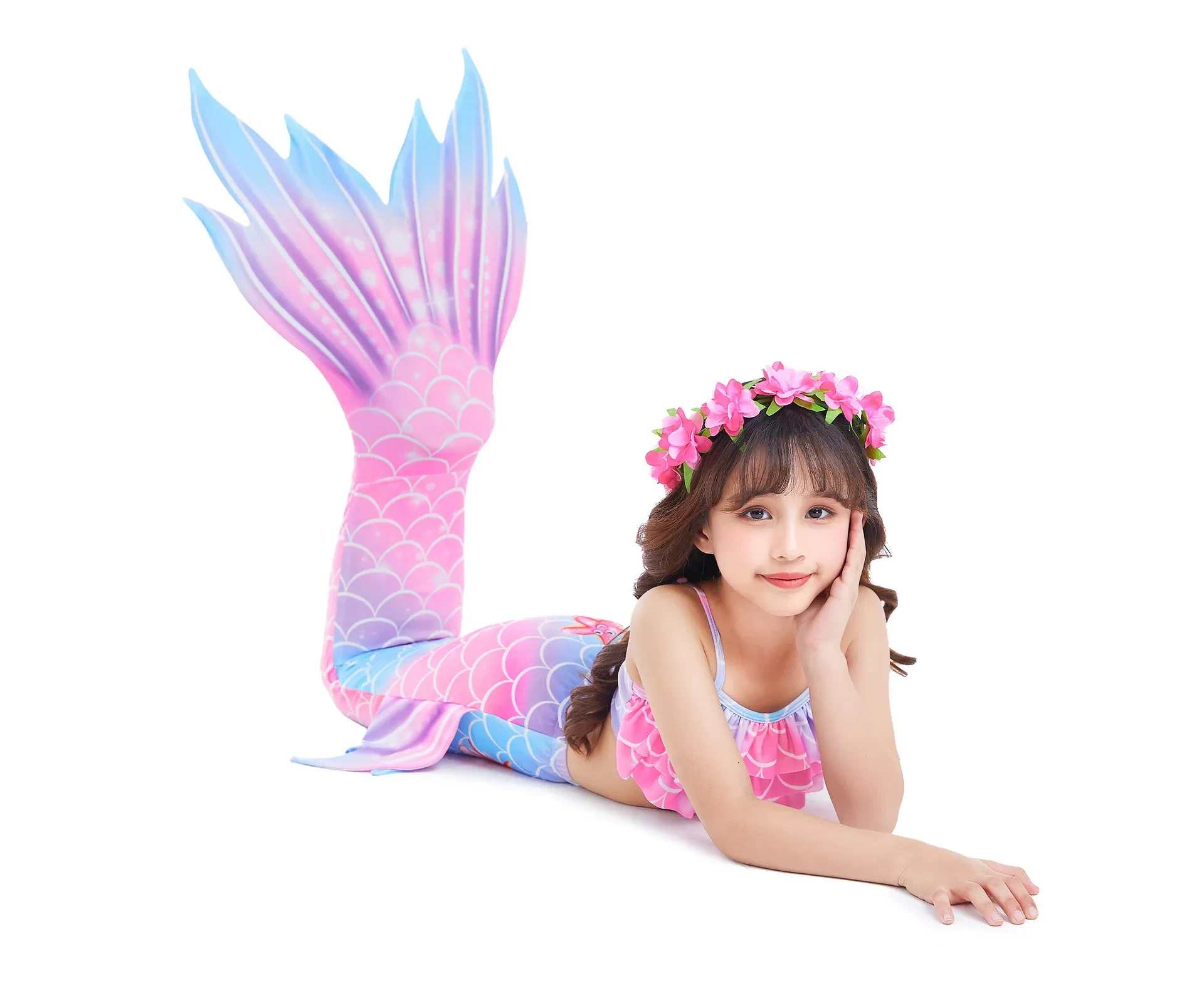 4 piece mermaid swimsuit