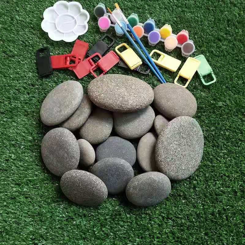 Small Flat River Rocks.