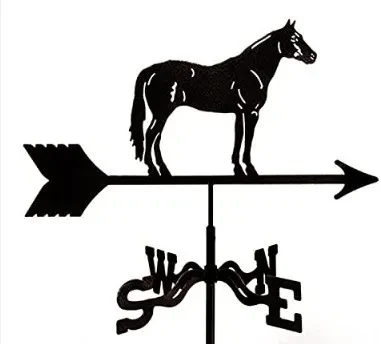 Horse weathervane decor
