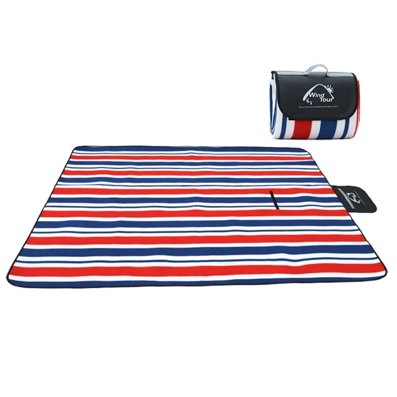 Outdoor Picnic Mat Camping Baby Climb Plaid Blanket Beach Waterproof Moistureproof Picnic Blanket Baby Mat Camping Mat from
