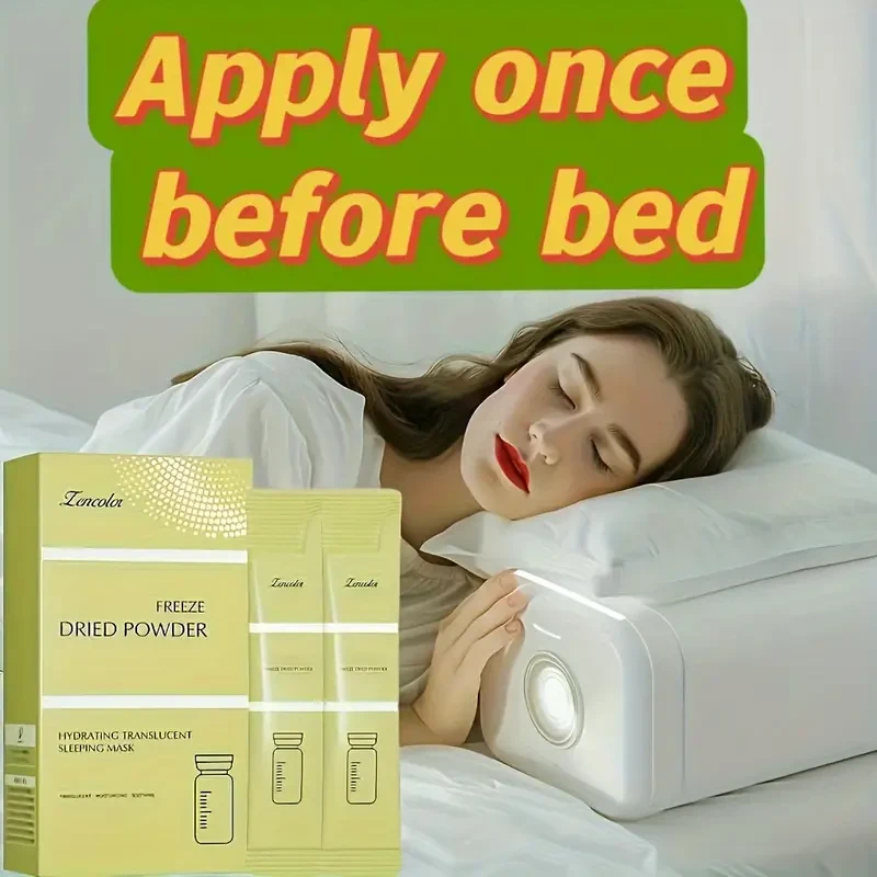 Hypoallergenic Hydrating Collagen Sleep Mask For Dry Skin