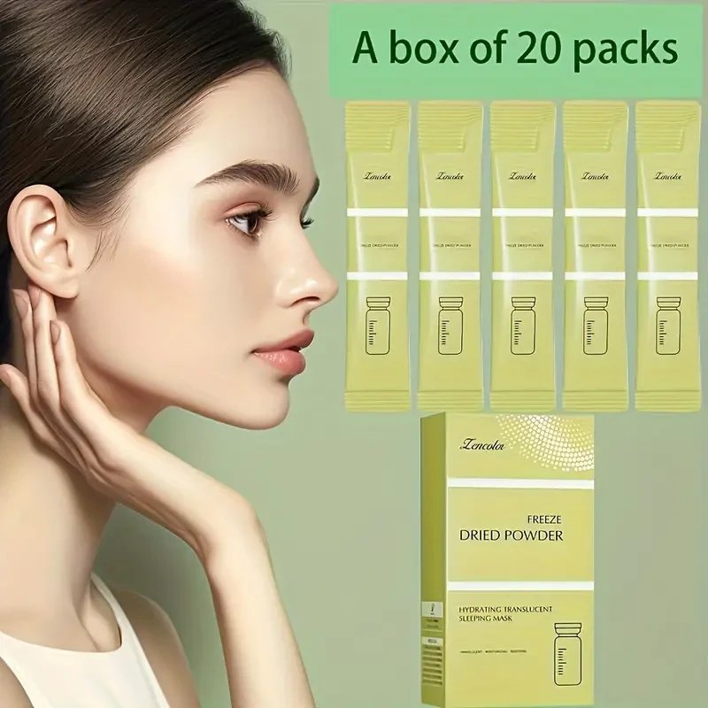 Hypoallergenic Hydrating Collagen Sleep Mask For Dry Skin