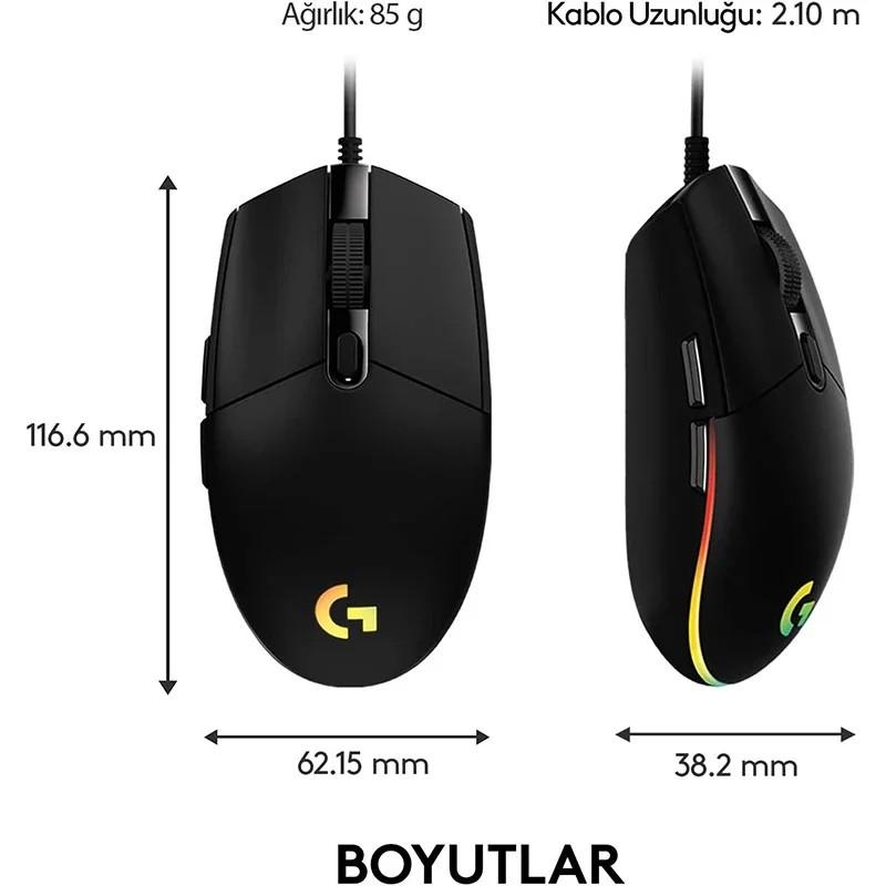 Logitech G102 LIGHTSYNC Gaming Mouse