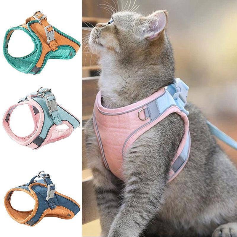 Outdoor Cat Harness & Leash Set