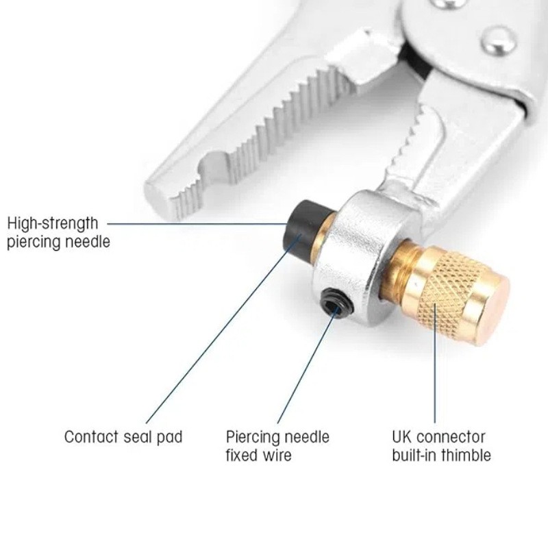 Refrigerator Copper Tube Charging Valve Pliers