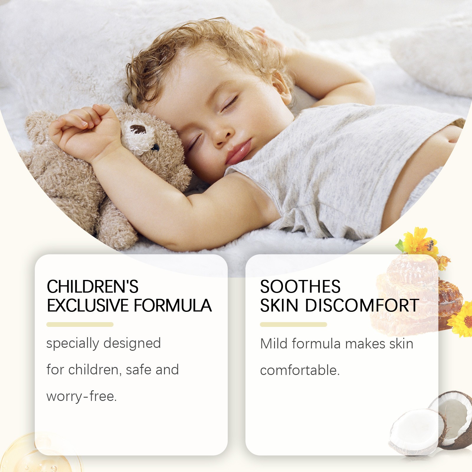 Children's Sleep Magnesium Cream Nourishing Moisturizing Mild