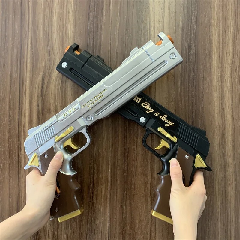 DMC Dante Gun Ebony Ivory White Revolvers