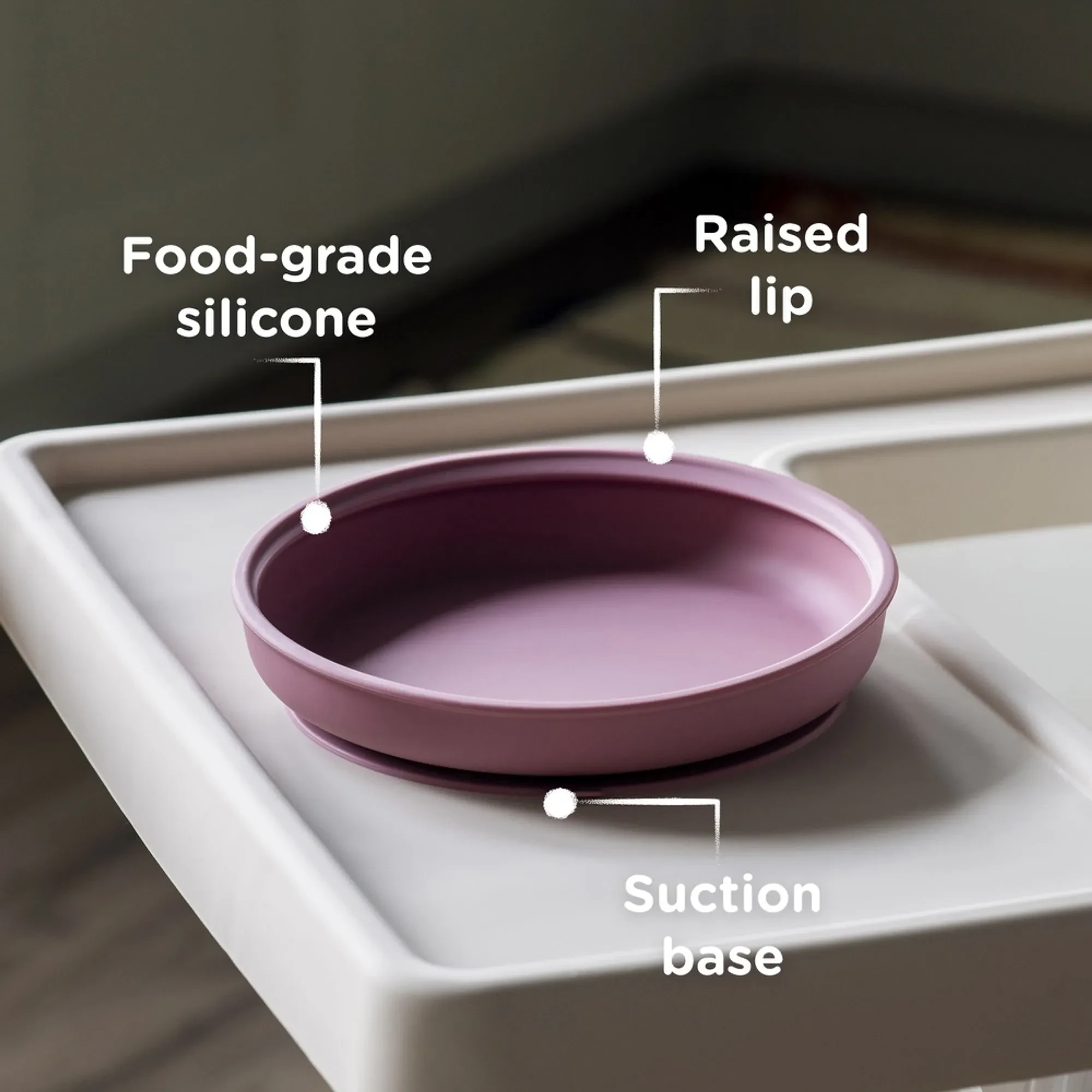 Silicone Baby Plate