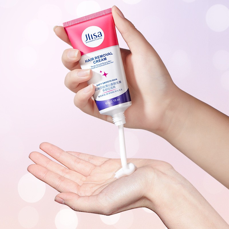 Refreshing Fragrance Depilatory Cream Mild Skin Care Type