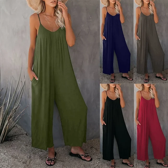 Hot Sale 49% off Ultimate Flowy Jumpsuit with Pockets