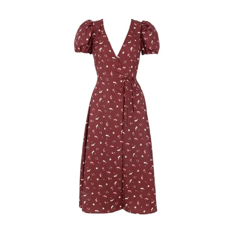 Knot front dress plus size