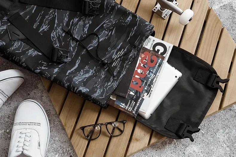 Camouflage Rolling Backpack