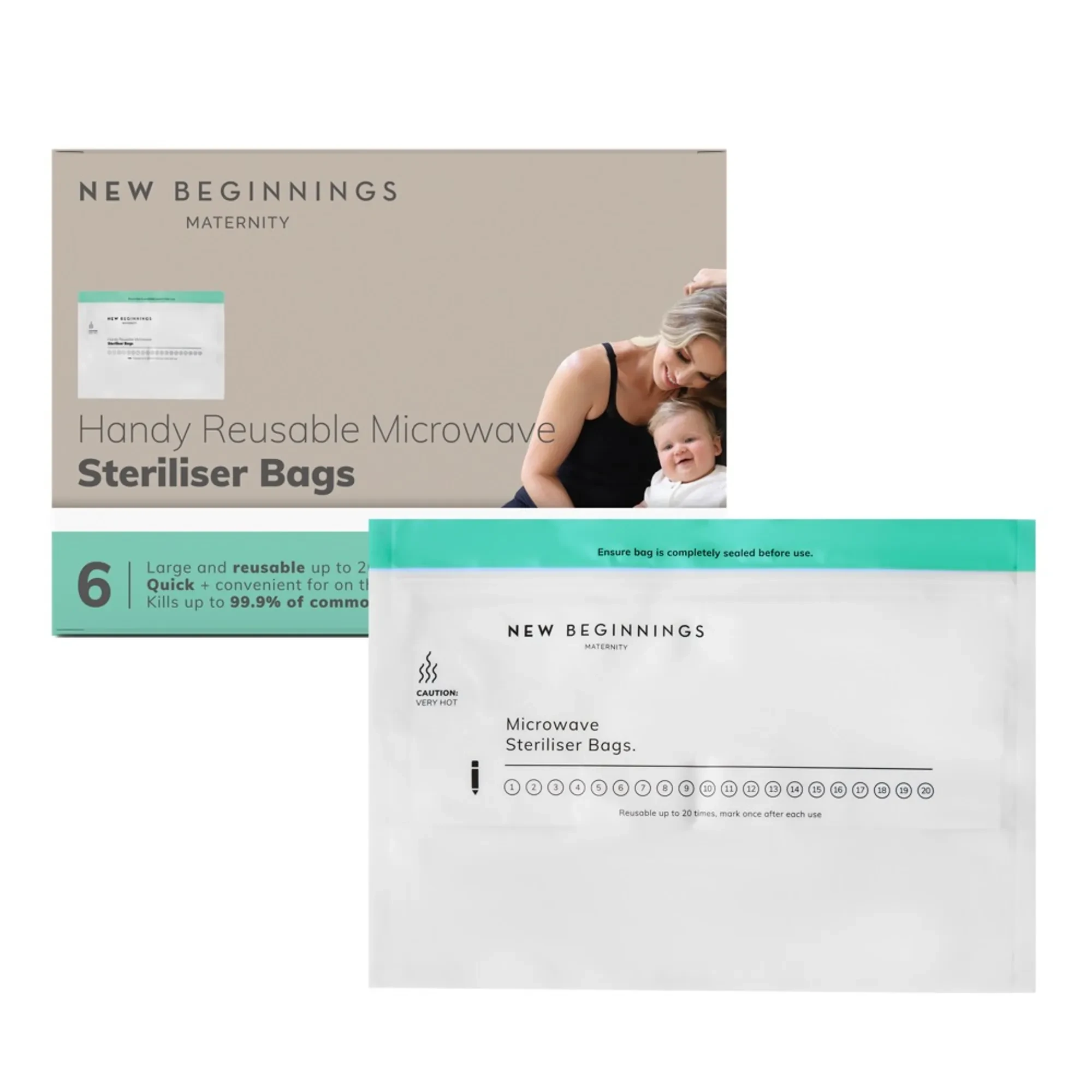 Microwave Steriliser Bags