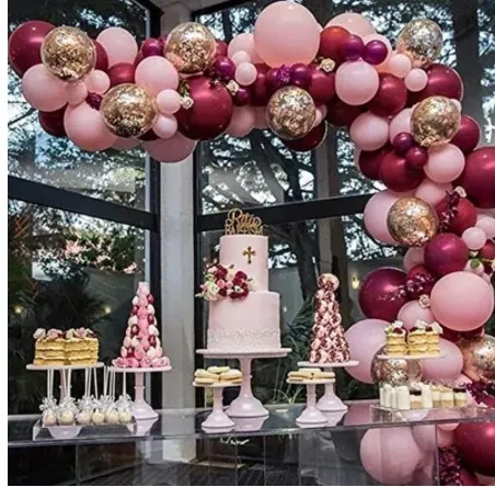 Balloon Streamer Backdrop