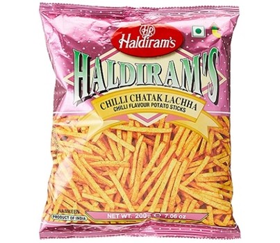 CHILLY CHATAK LACHHA 200GM 40s (HALDIRAMS)