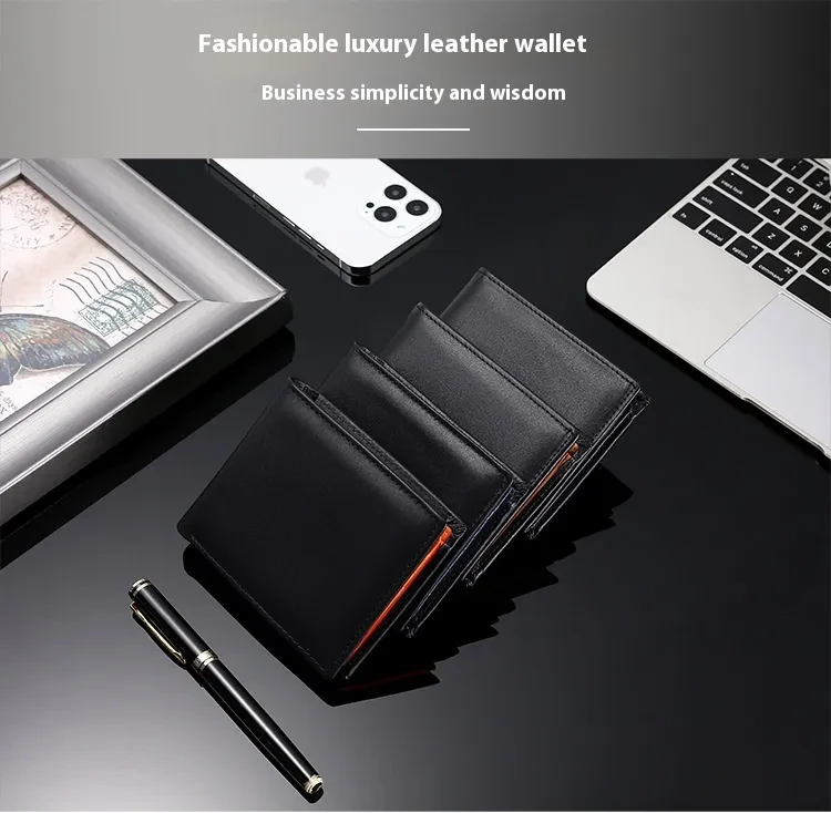 Leather Wallet For Man Trendy Best-selling