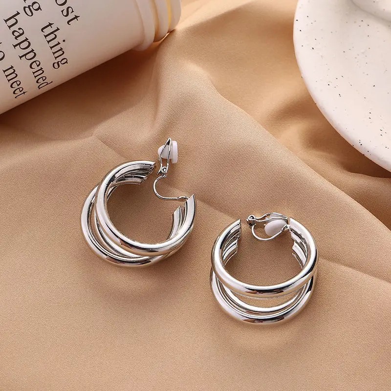 Hot Sale Statement Vintage Clip-on Earrings