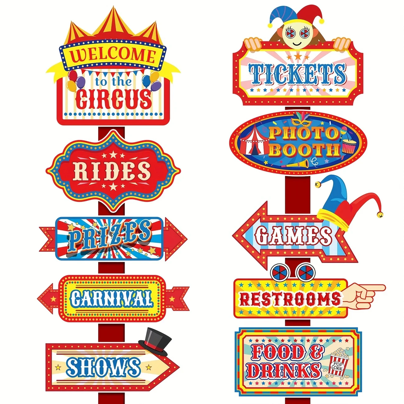 Circus Entrance Sign