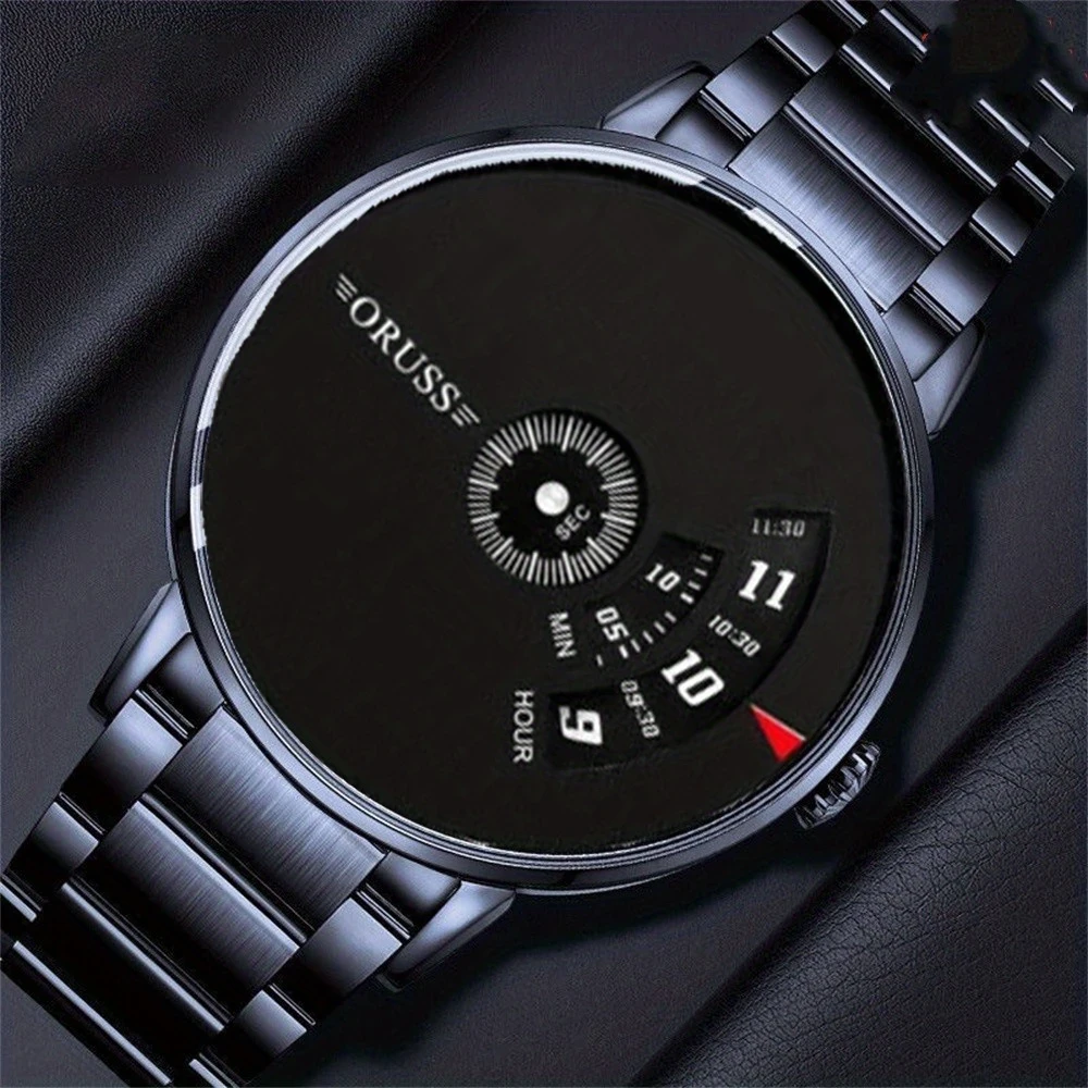 New personality men's watch upscale trend personality handsome fashion business student men's watch