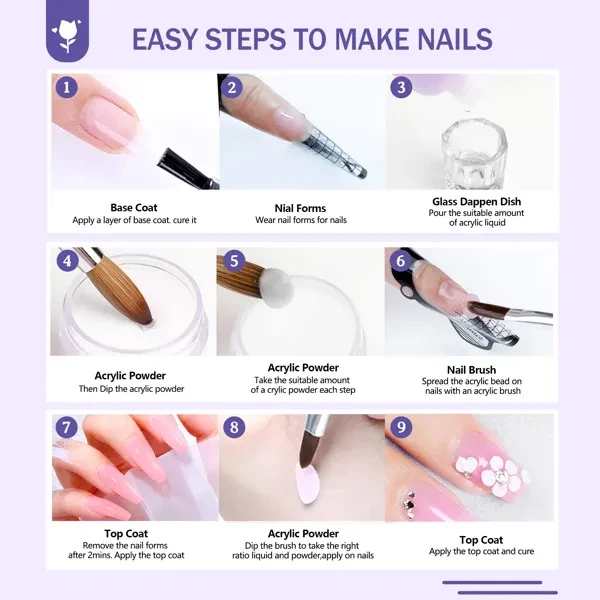 Complete Acrylic Nail Kit