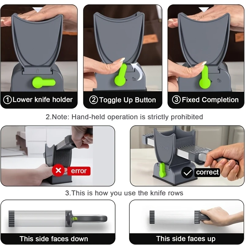 Multifunctional Manual Fresh Meat Chopper Set