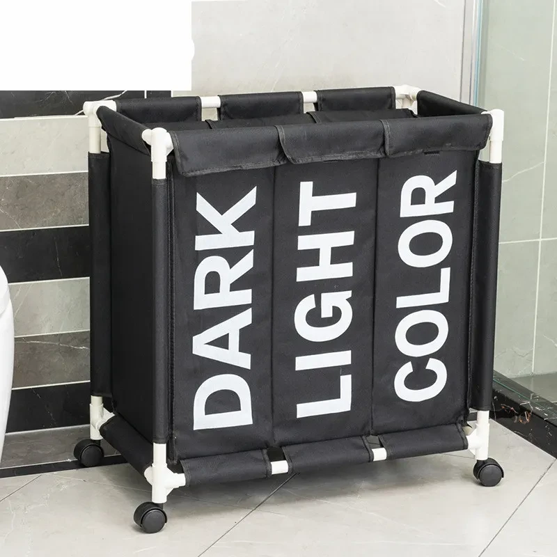 3 Basket Laundry Hamper