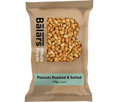 PEANUTS ROASTED SALTED 1KG (BALARS)