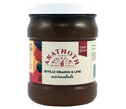 JAM MARMALADE SEVILLE ORANGE & LIME 1.25KG (ANATHOTH 81017)