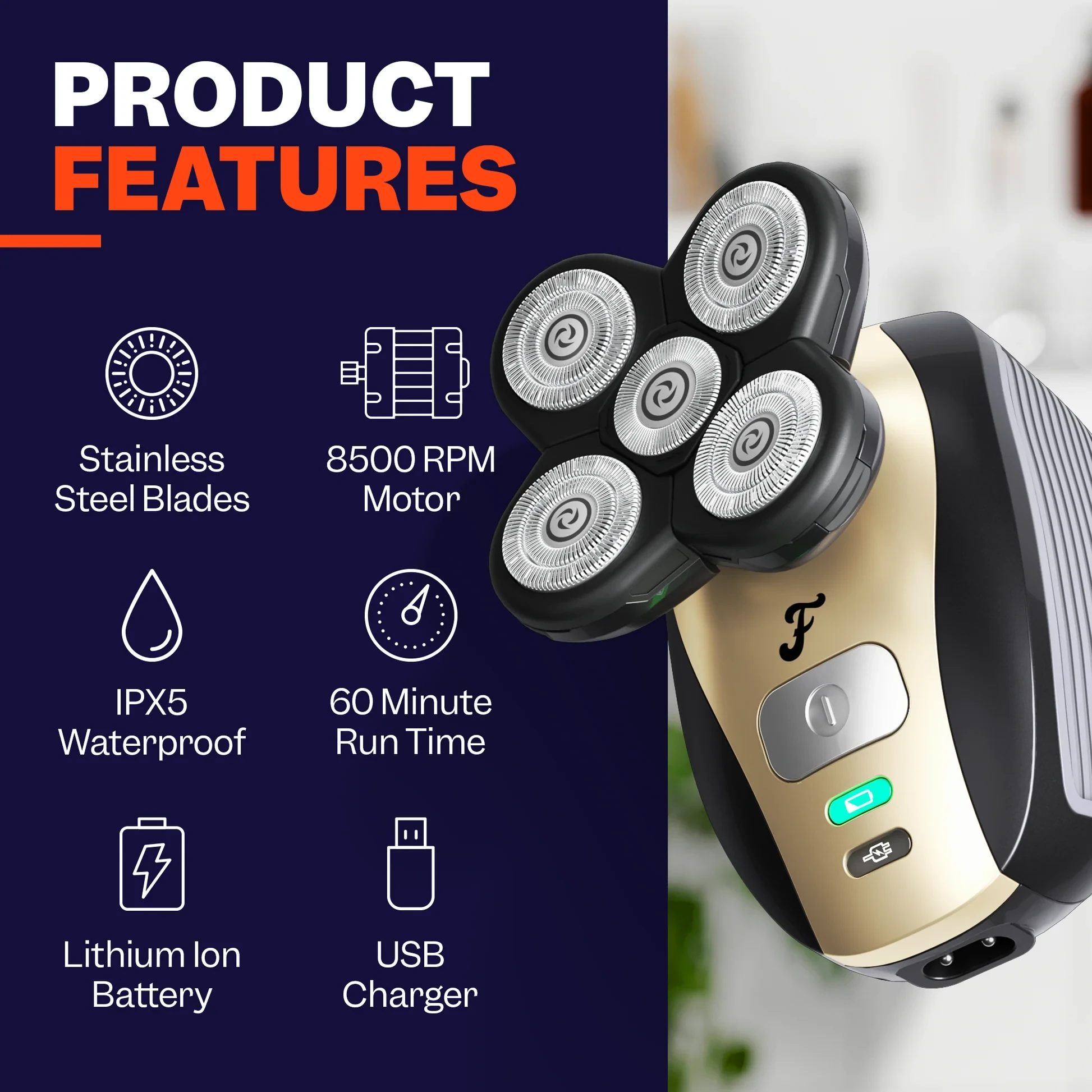 Full-Body Shaving Made Simple Head, Face, Body & Below the Waist