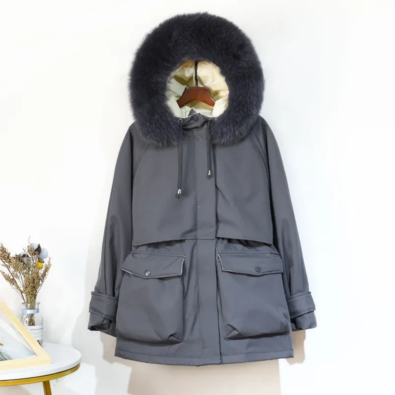 Fur Collar Army Jacket