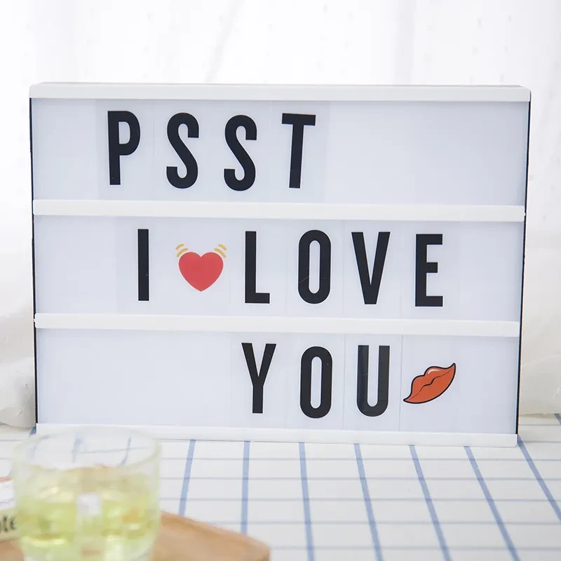 Cinema Light Box Symbols