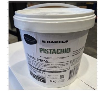 SPREAD PISTACHIO 6KG (BAKELS 514131)