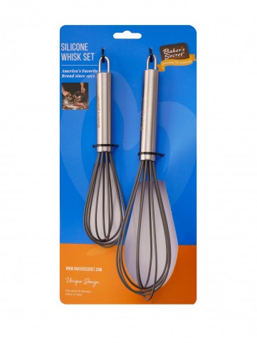 2 Pack Silicone Whisk