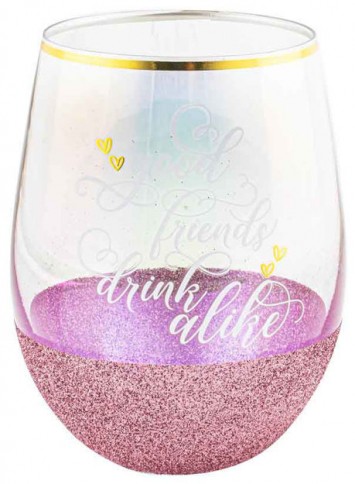 GOOD FRIENDS GLITTERATI STEMLESS 600ML