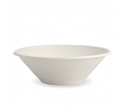 BOWLS BIOCANE WHITE 32OZ 50s/SLV (BIOPAK B-BL-32-PF)