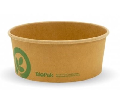 BOWLS S/WALL KRAFT 750ML MEDIUM 50s/SLV(BIOPAK BB-BL-MEDIUM)