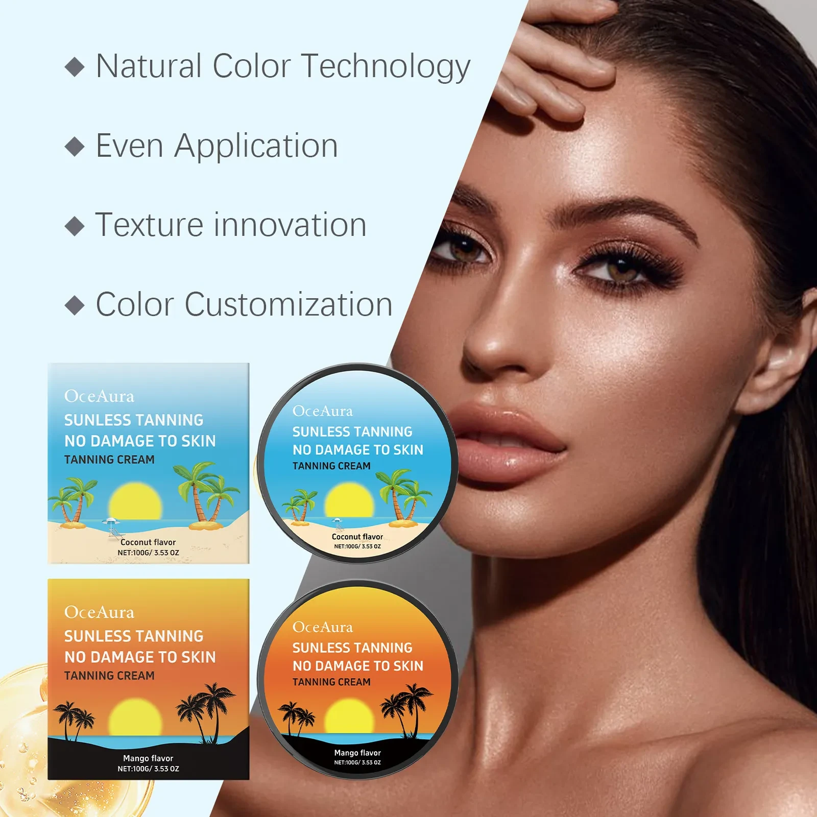 Help Black Body Cream Mild Formula Sun-free