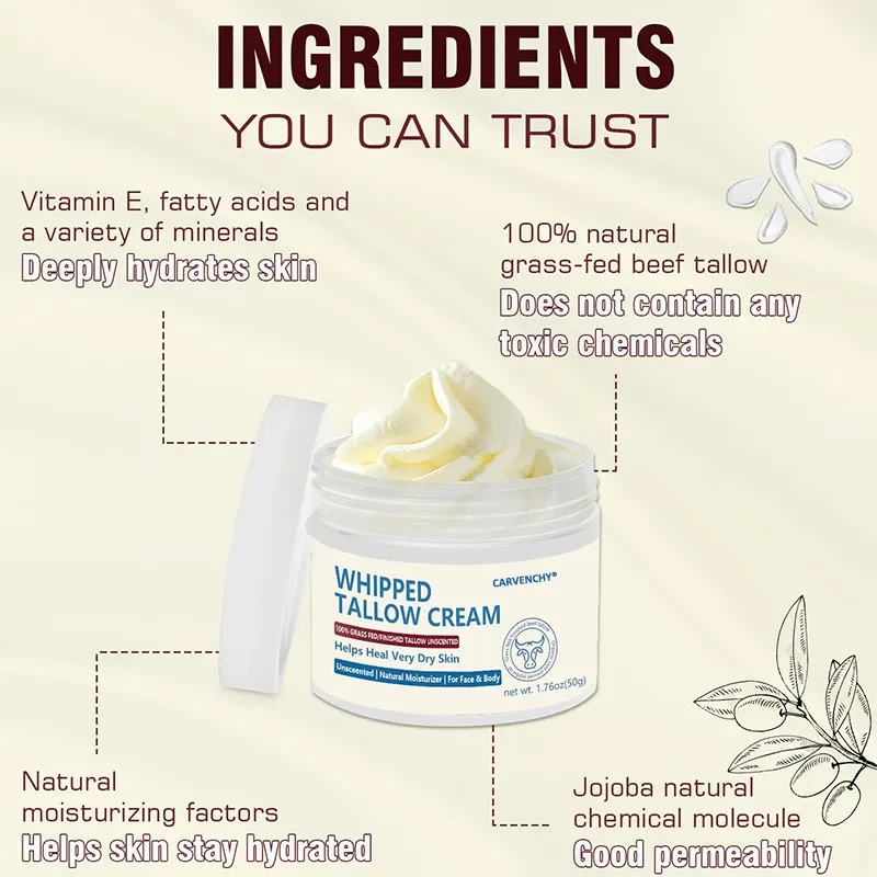 Cow Fat Cream Facial Moisturizing Cream