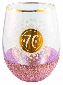70TH GLITTERATI STEMLESS 600ML