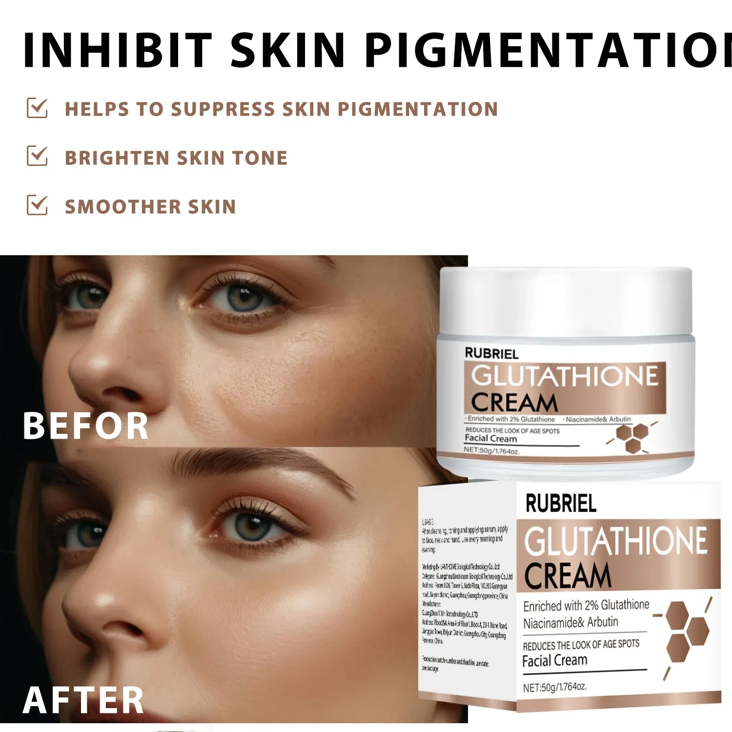 Glutathione Cream 50g