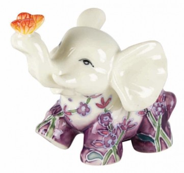 **LAVENDER & BIRD ELEPHANT 10CM
