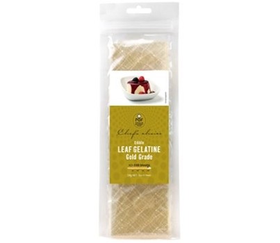 GELATINE SHEETS GOLD 26GM 12s (EQUAGOLD GEL12)