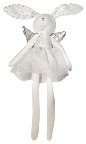 BUNNY WITH DRESS PLUSH DOUDOU