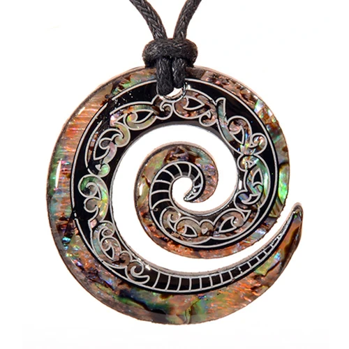 Pua Fancy Koru Pendant