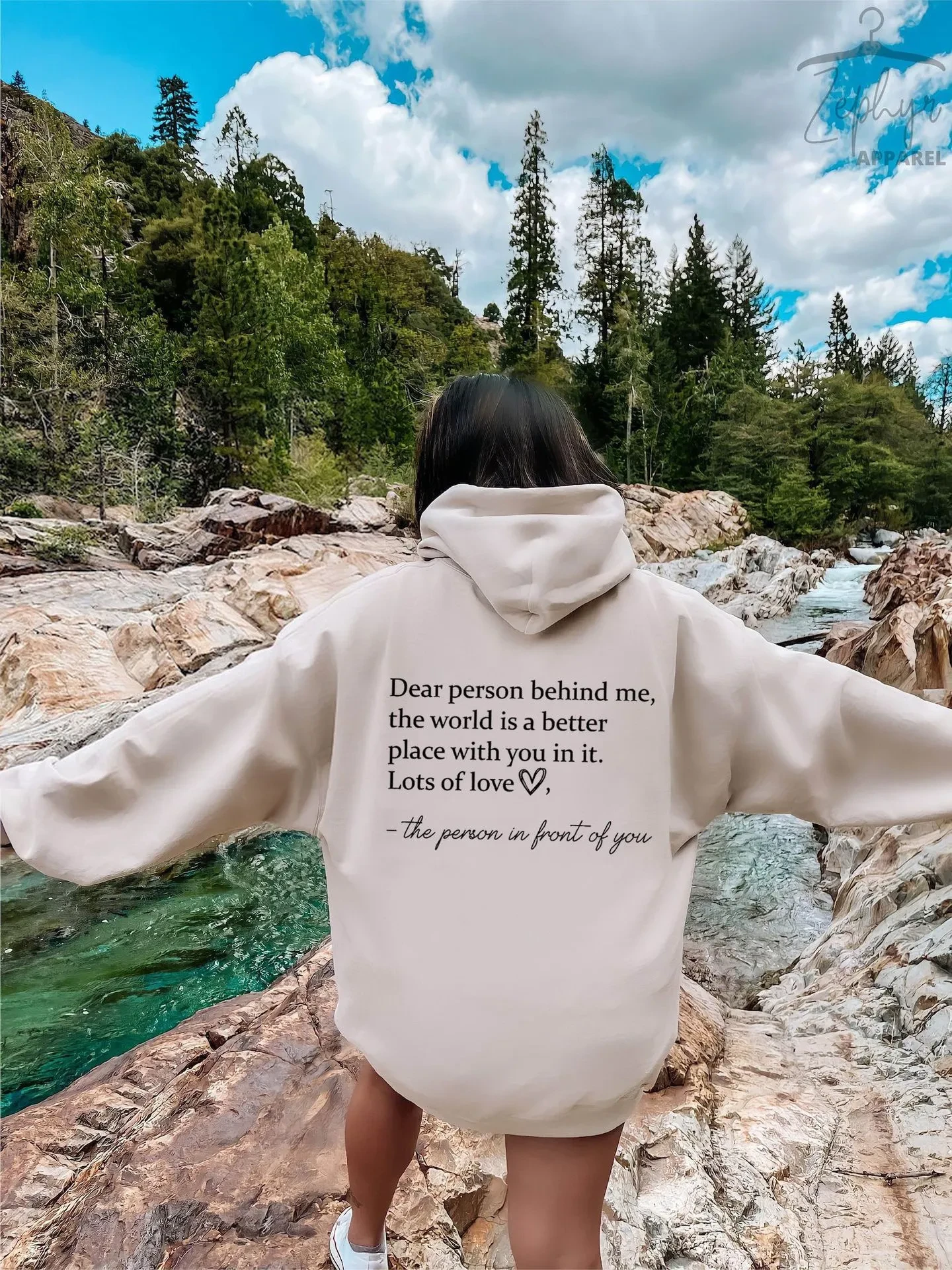 Dear Person Behind Me Unisex Hoodie