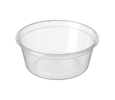 CONTAINERS PP ROUND CLEAR 300ML 50s/SLV (BONSON BS-10)