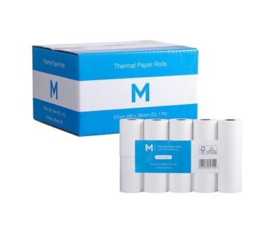 EFTPOS THERMAL ROLL 57x38MM 10s/SLV (MATTHEWS MPH22160)
