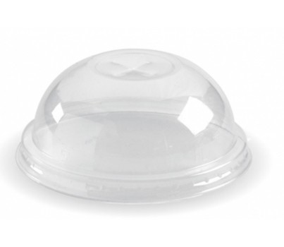LIDS DOME X-SLOT CLEAR FIT 60-280ML CUPS 50s/SLV (BIOPAK)