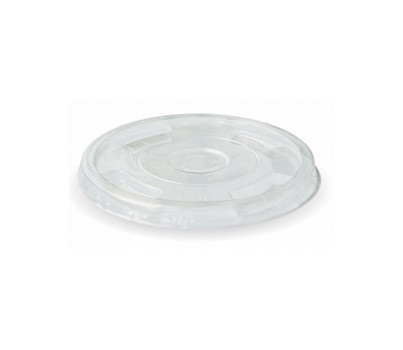 LIDS FLAT FOR BIO CUPS 300ML-700ML 100s/SLV (BIOPAK C-96F)